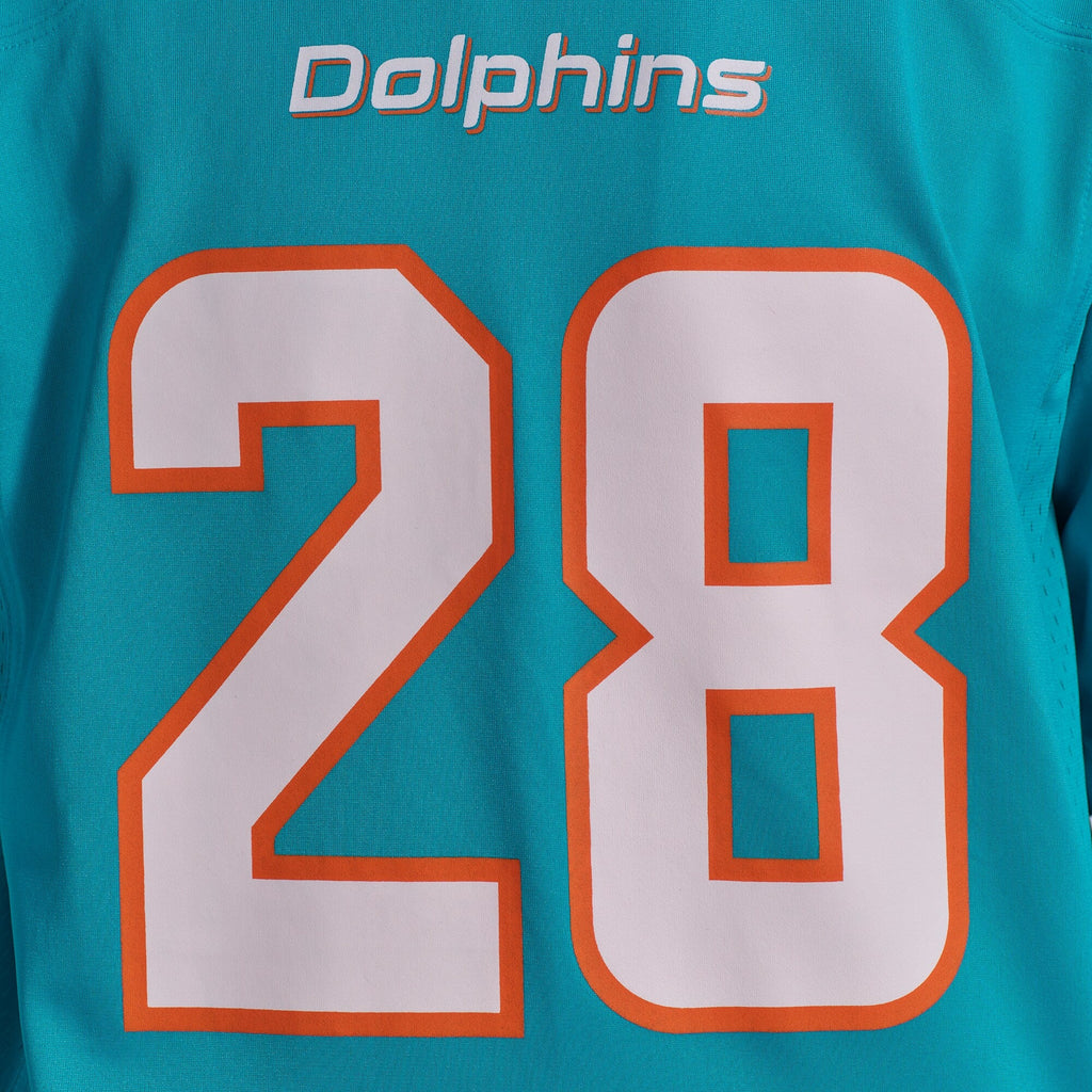 Miami Dolphins Devon Achane Aqua Player Game Football Jersey