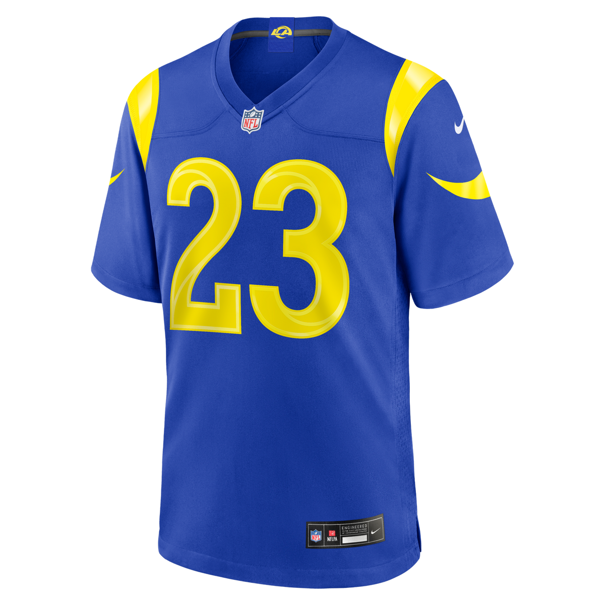 Los Angeles Rams Kyren Williams Royal Team Game Player Football Jersey