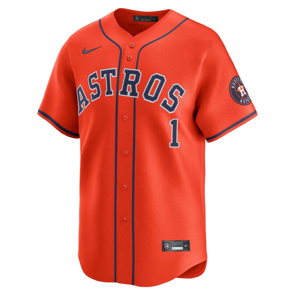 Houston Astros Carlos Correa Orange Alternate Limited Player Baseball Jersey