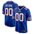 Buffalo Bills Royal Custom Game Football Jersey