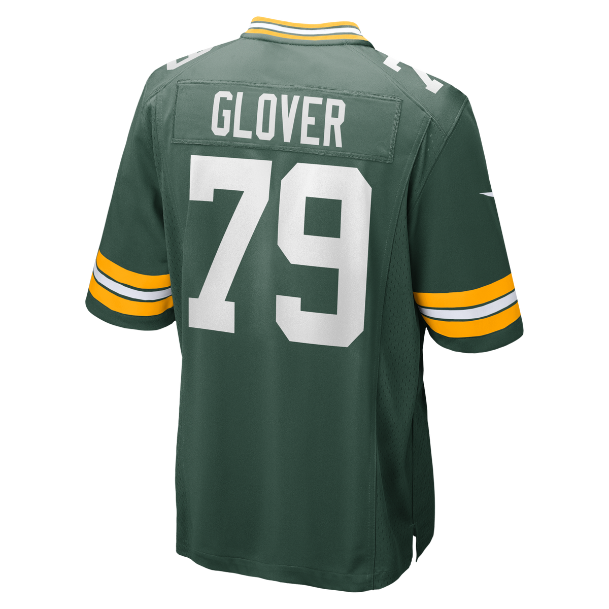Green Bay Packers Travis Glover Green Game Football Jersey