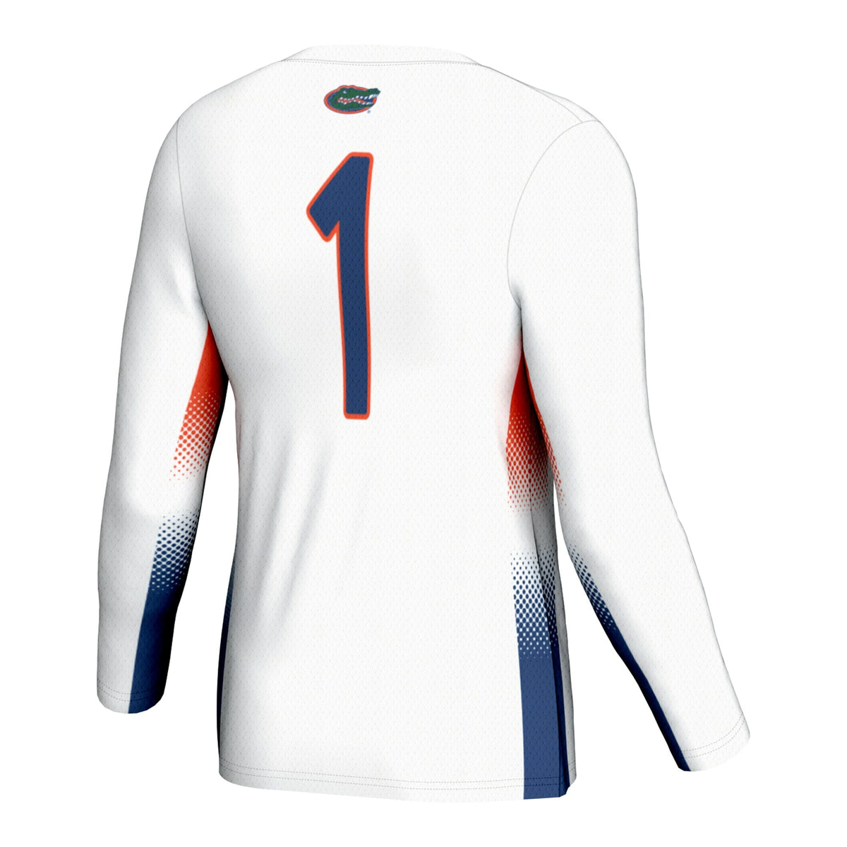 #1 Florida Gators Lightweight Volleyball Jersey - White