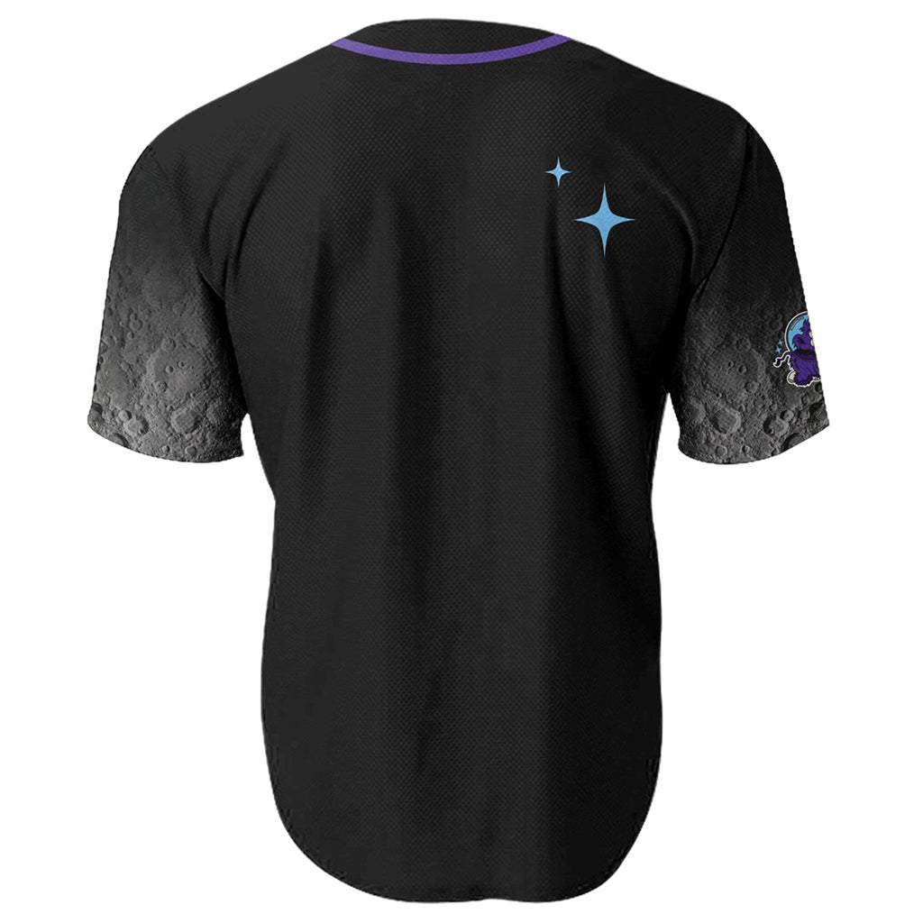 Erie SeaWolves Black Moon Mammoths Alternate Replica Baseball Jersey