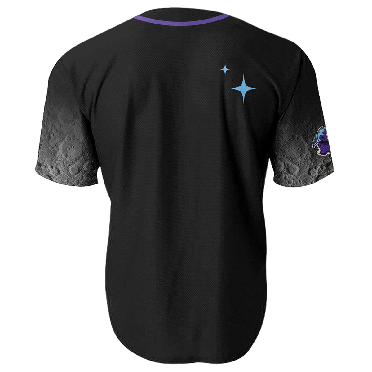 Erie SeaWolves Black Moon Mammoths Alternate Replica Baseball Jersey