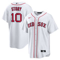 Boston Red Sox Trevor Story White Home Replica Baseball Jersey