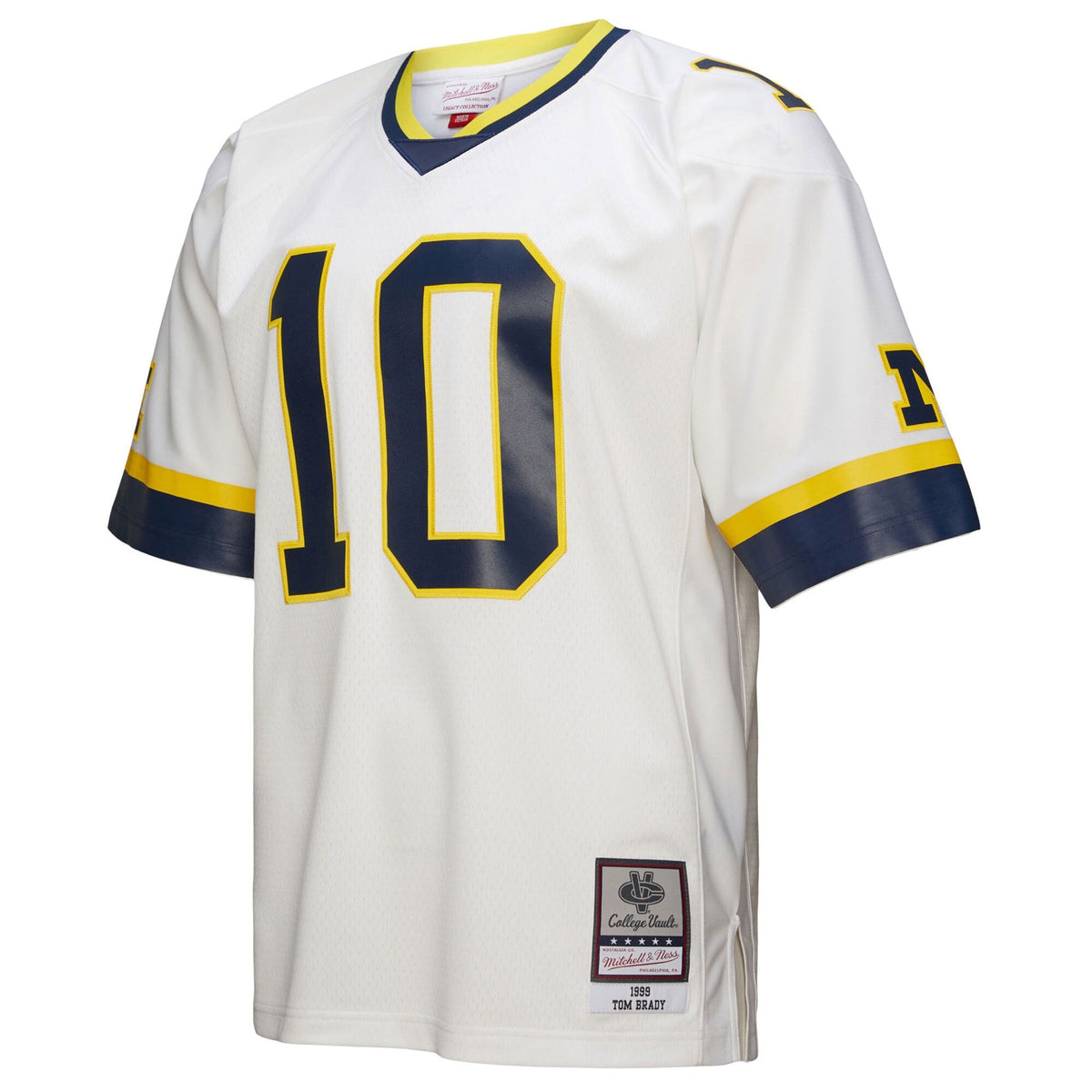 Tom Brady White Michigan Wolverines 1999 Legacy Jersey