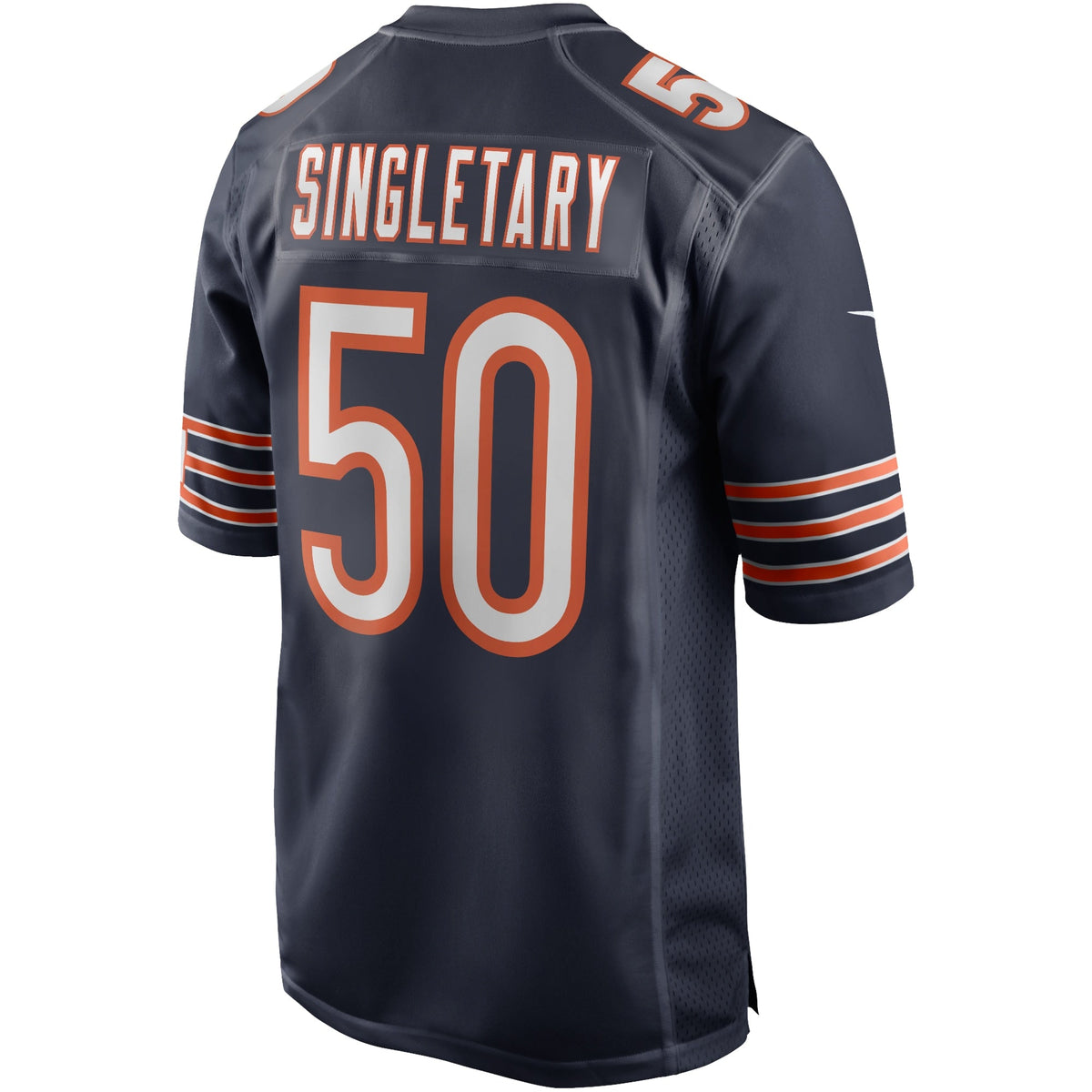 Chicago Bears Mike Singletary Navy Game Retired Player Football Jersey