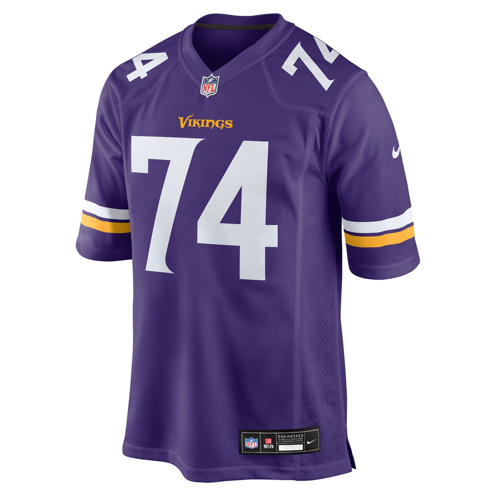 Minnesota Vikings Donovan Jackson Purple Game Player Football Jersey