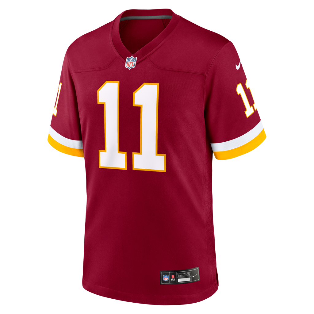 Washington Commanders Luke McCaffrey Burgundy Game Football Jersey