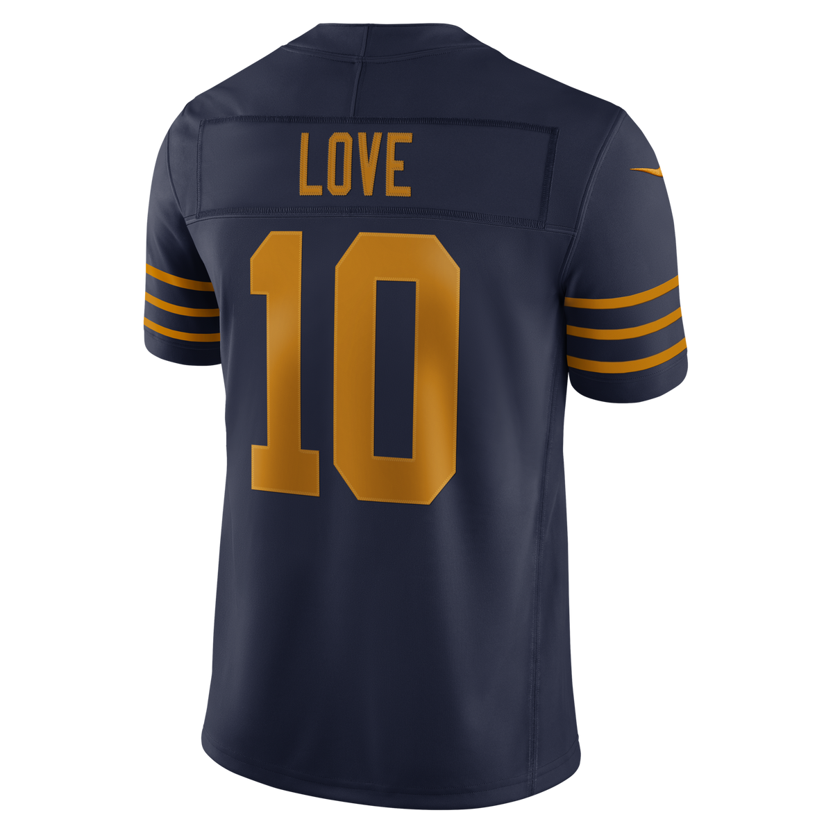 Green Bay Packers Jordan Love Navy Alternate Vapor F.U.S.E. Stitched Limited Football Jersey