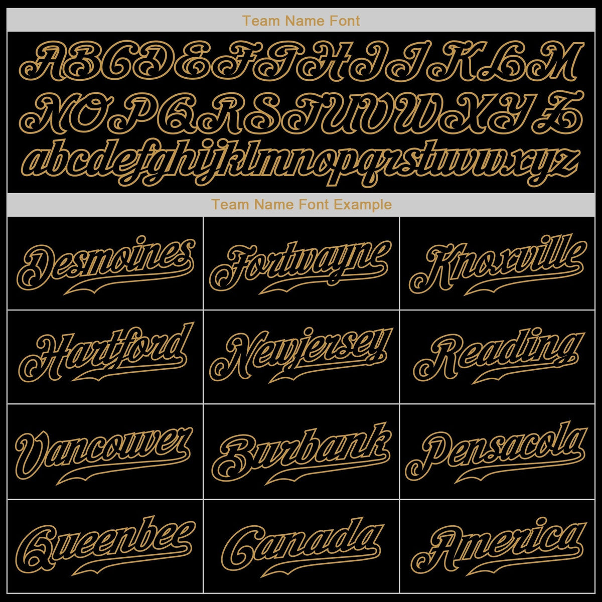 Custom Baseball Jersey - Black Black-Old Gold - Style Black0169