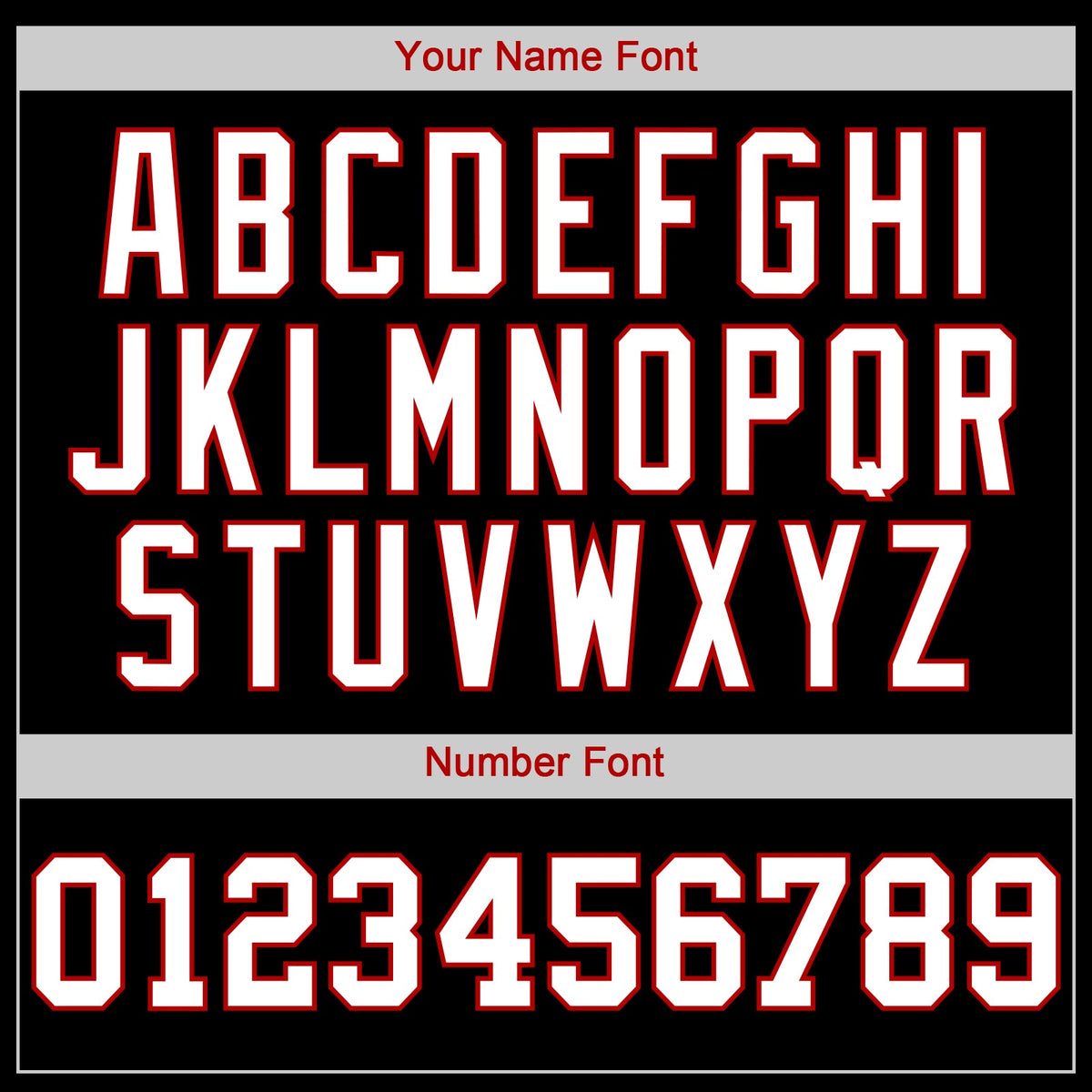 Custom Baseball Jersey - Black White-Red - Style Black0172
