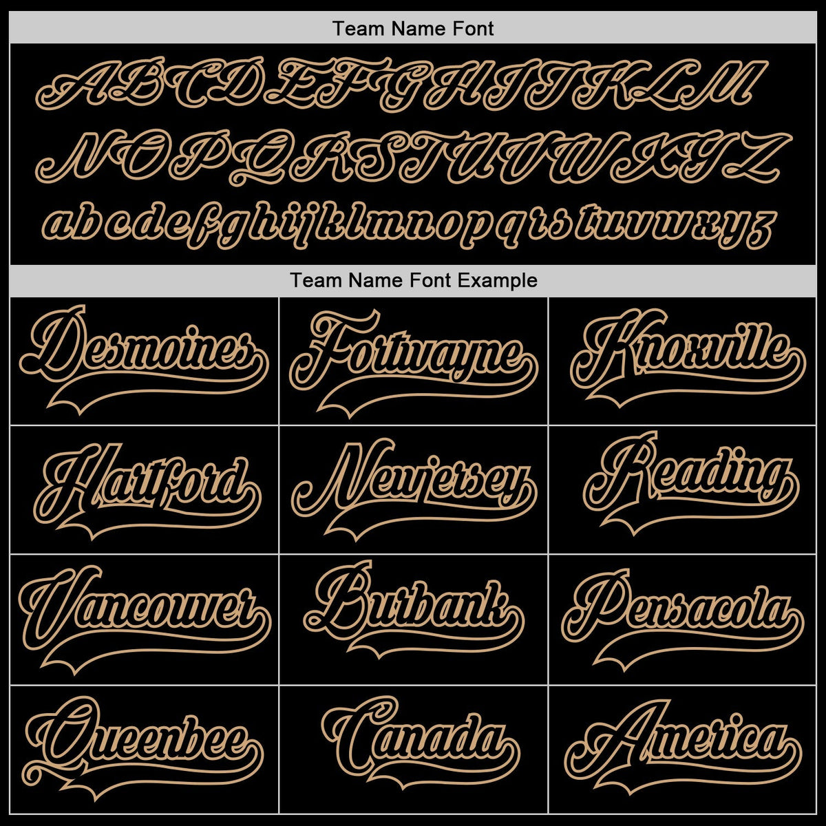 Custom Hockey Jersey - Black Black-Old Gold