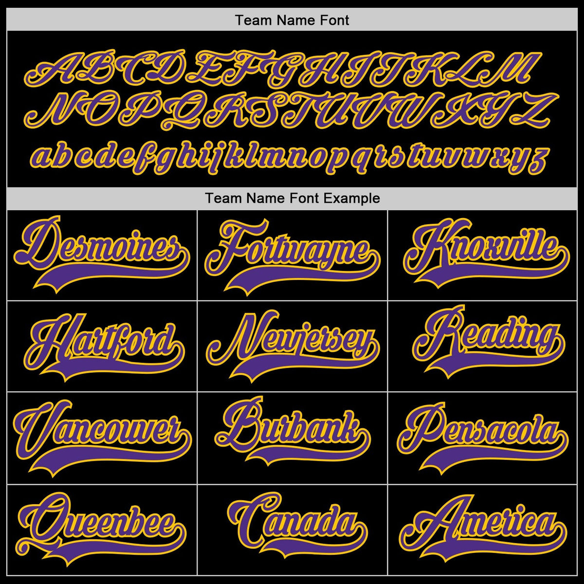 Custom Hockey Jersey - Black Purple-Gold - Style Black0593