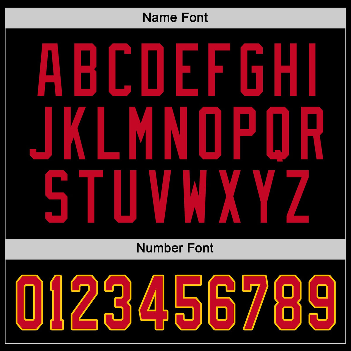 Custom Hockey Jersey - Black Red-Gold - Style Black0594