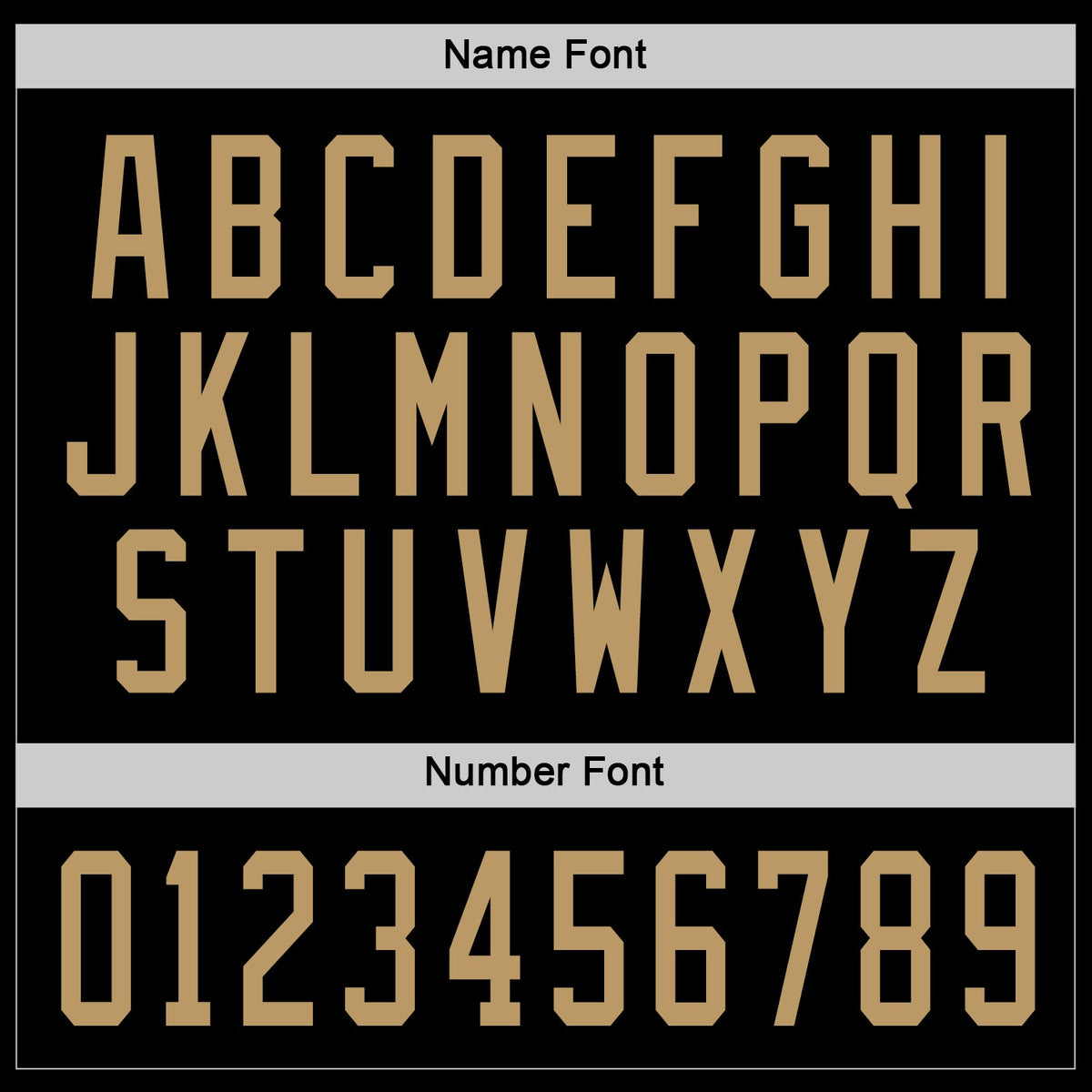 Custom Hockey Jersey - Black Old Gold
