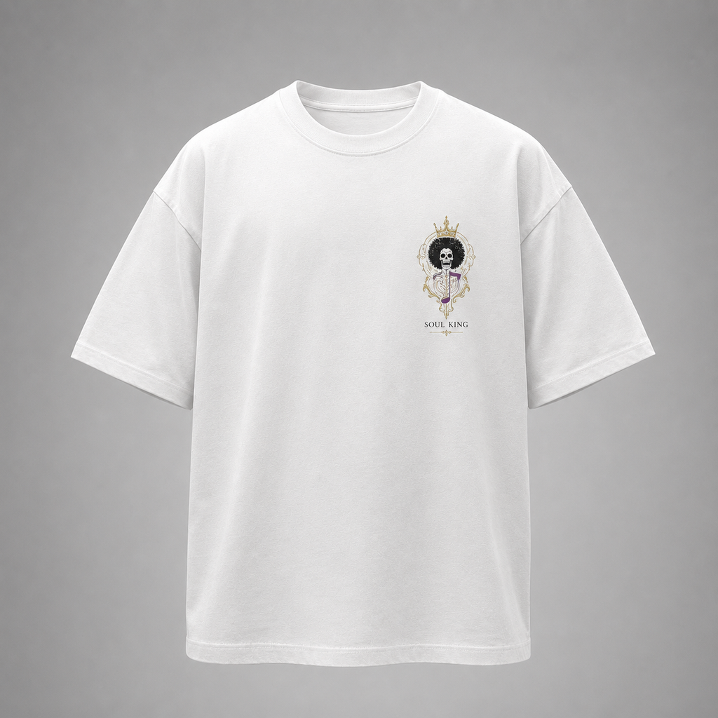 Brook One Piece Anime Graphic Tee - Soul King