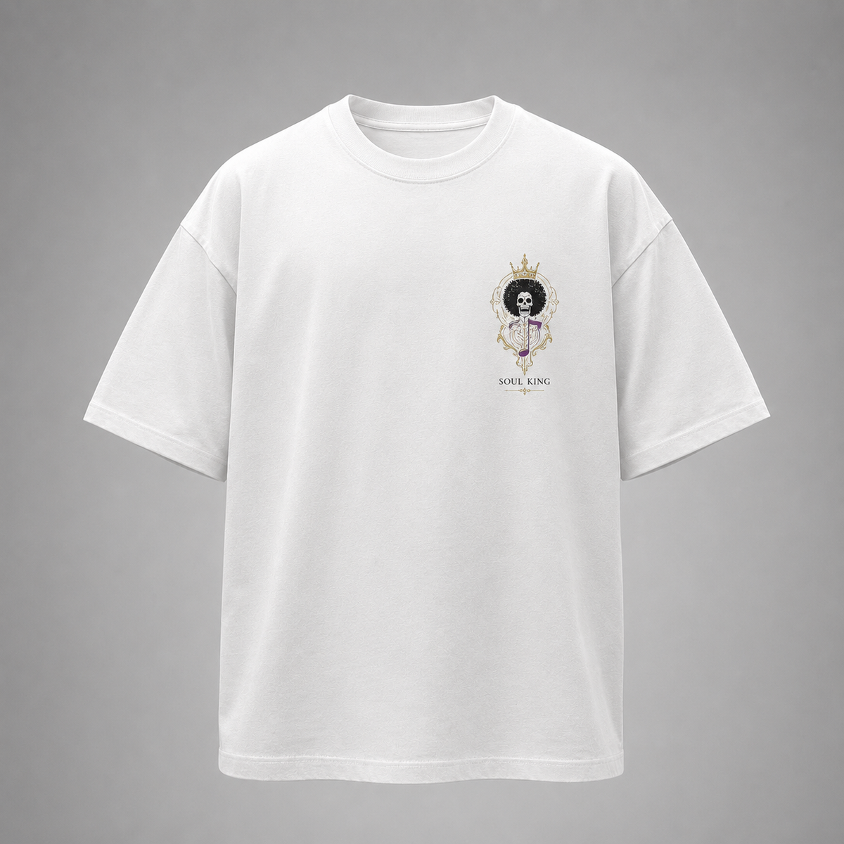 Brook One Piece Anime Graphic Tee - Soul King