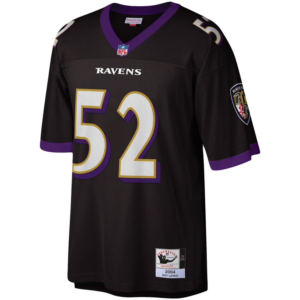 Baltimore Ravens Ray Lewis Black Legacy Replica Football Jersey