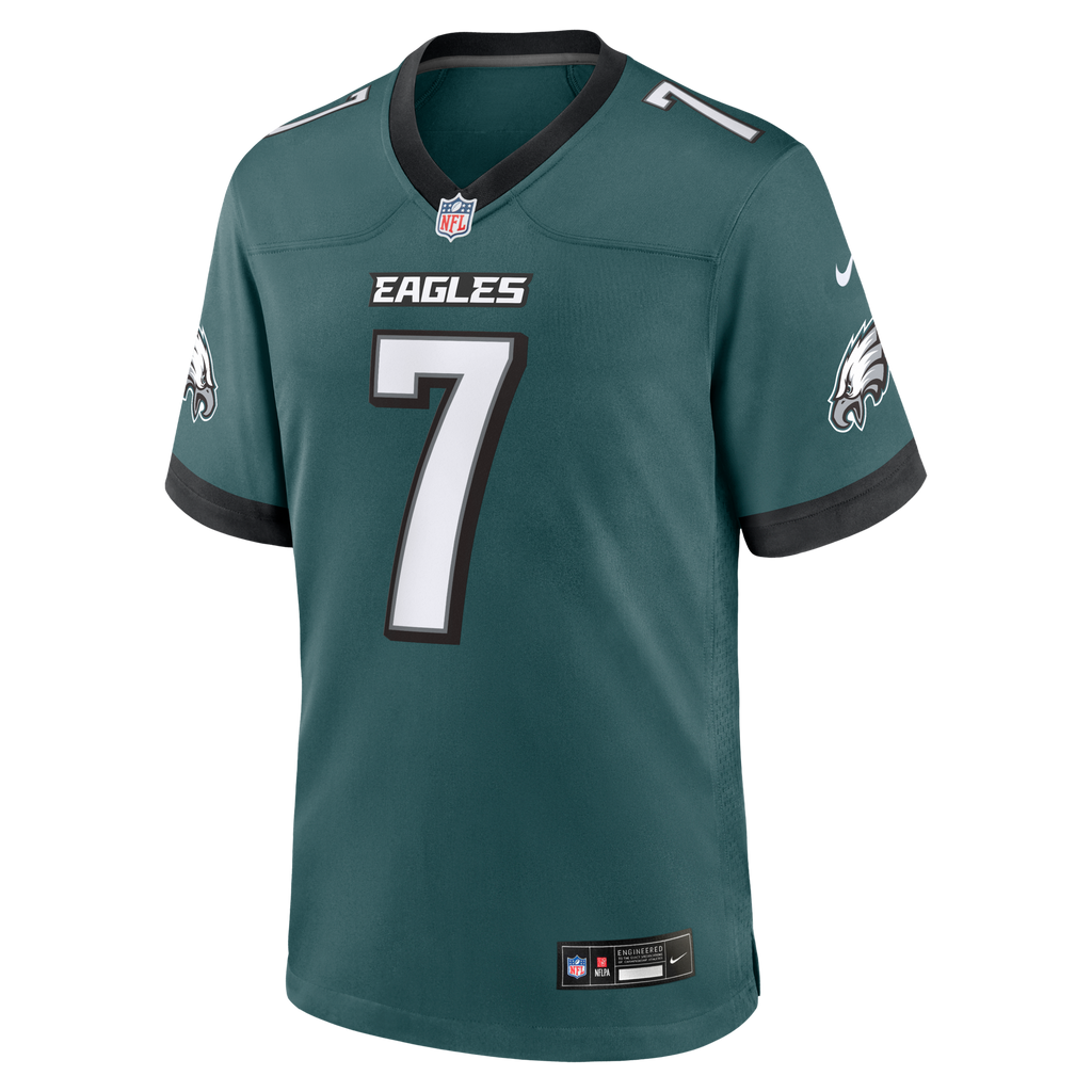 Philadelphia Eagles Kelee Ringo Midnight Green Team Game Football Jersey