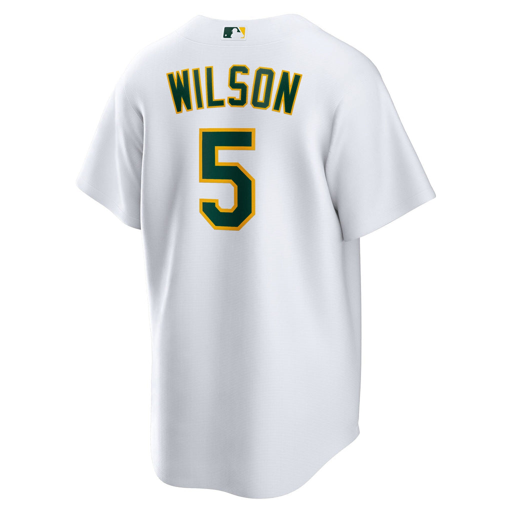 Athletics Jacob Wilson White Home Replica Baseball Jersey