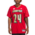 #24 Red Louisville Cardinals Alternate Premier Strategy Jersey