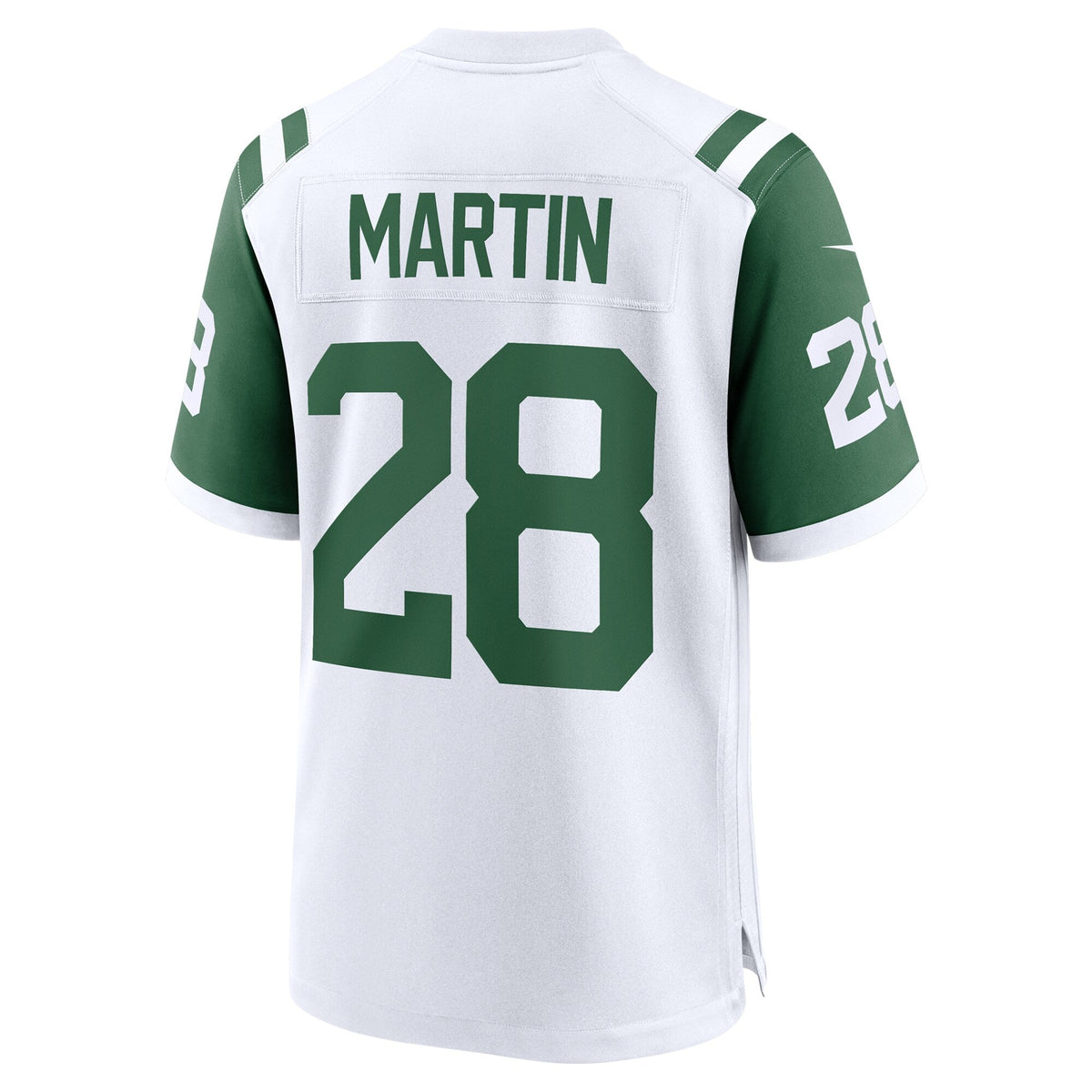 New York Jets Curtis Martin White Retired Player Alternate Game Football Jersey