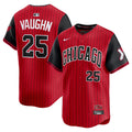 Chicago White Sox Andrew Vaughn Red/Black 2025 City Connect Limited Player Baseball Jersey