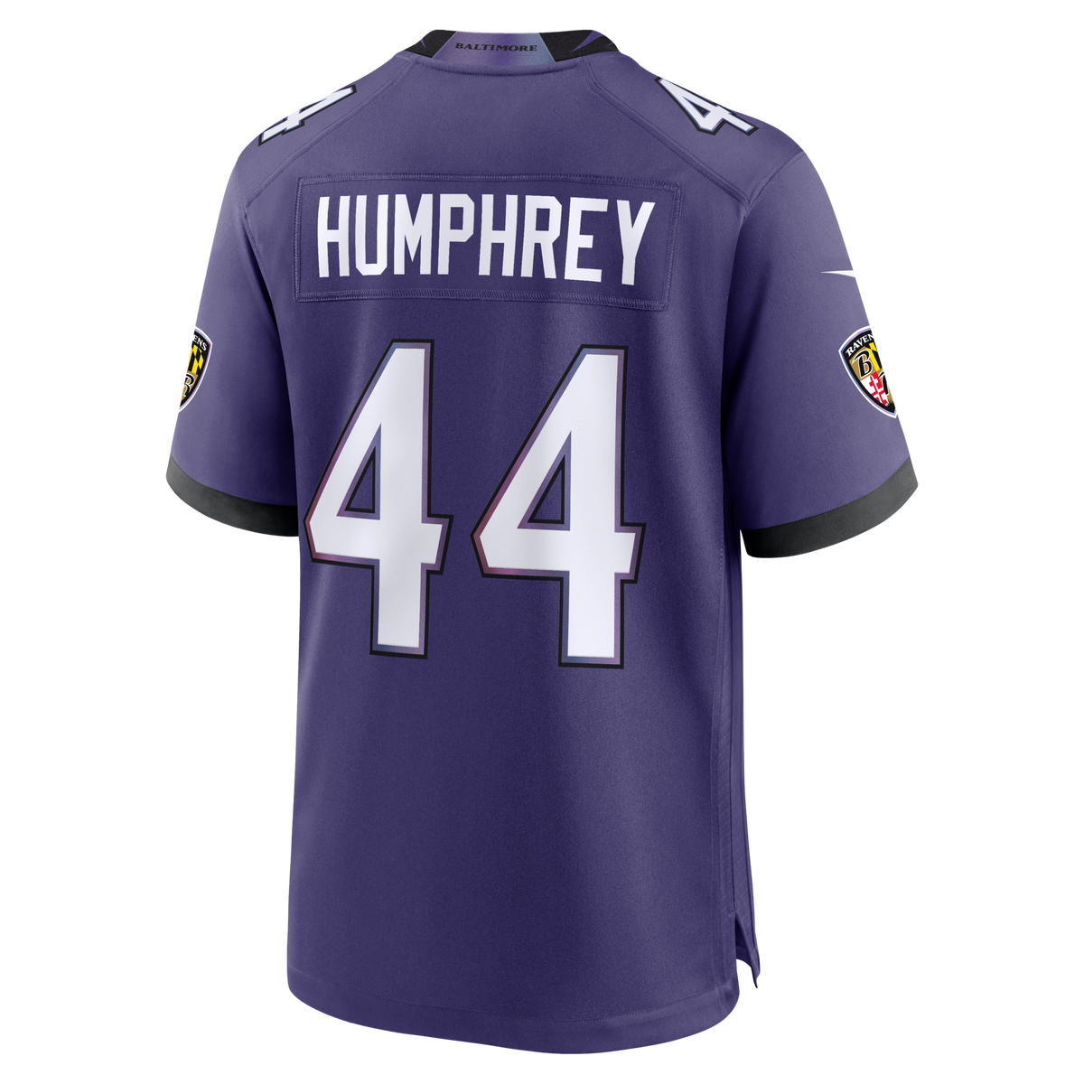 Baltimore Ravens Marlon Humphrey Purple Team Game Football Jersey