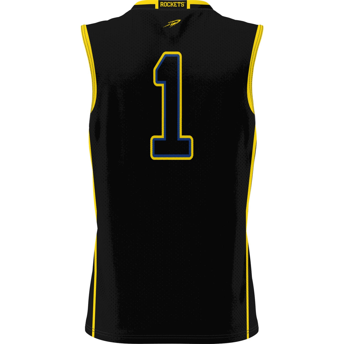 #1 Toledo Rockets Lightweight Basketball Jersey - Black