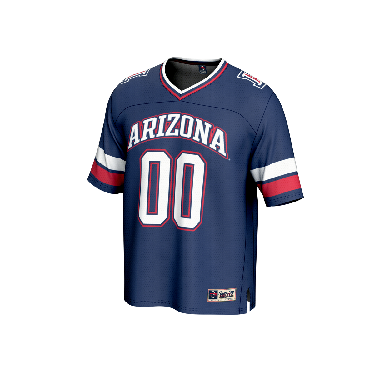 Arizona Wildcats NIL Pick-A-Player Lightweight Collegiate Football Fashion Jersey - Navy