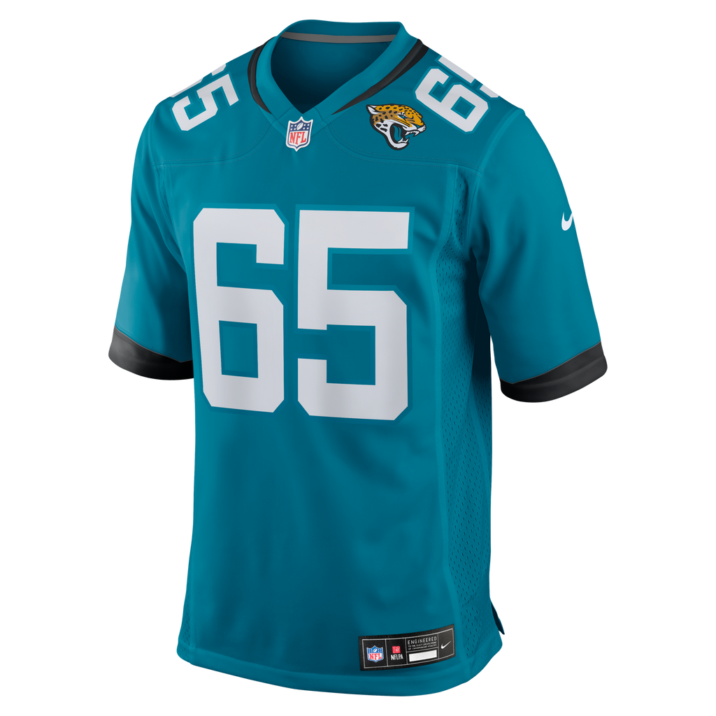 Jacksonville Jaguars Patrick Mekari Teal Team Game Football Jersey