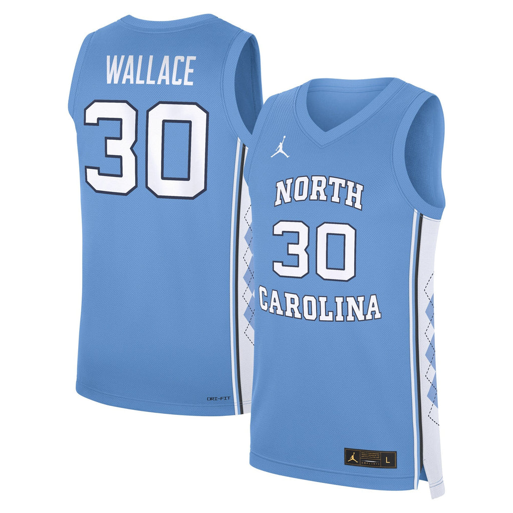 Rasheed Wallace Carolina Blue North Carolina Tar Heels Road Replica Basketball Jersey