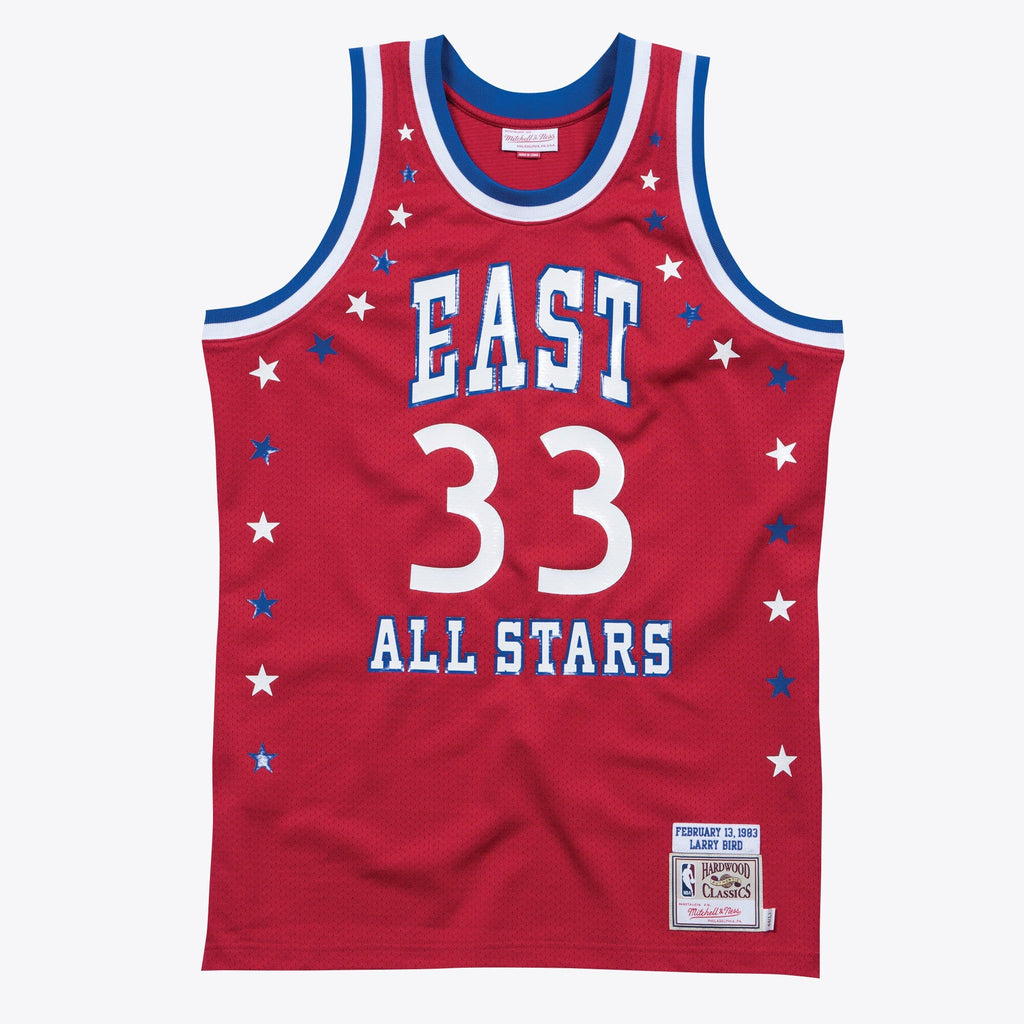 NBA All-Star East Larry Bird All-Star Jersey - Scarlett