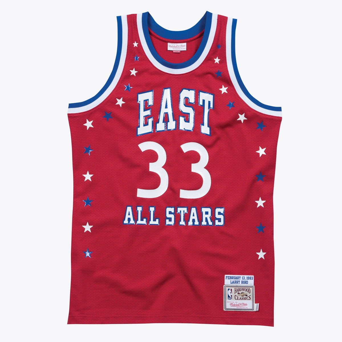 NBA All-Star East Larry Bird All-Star Jersey - Scarlett