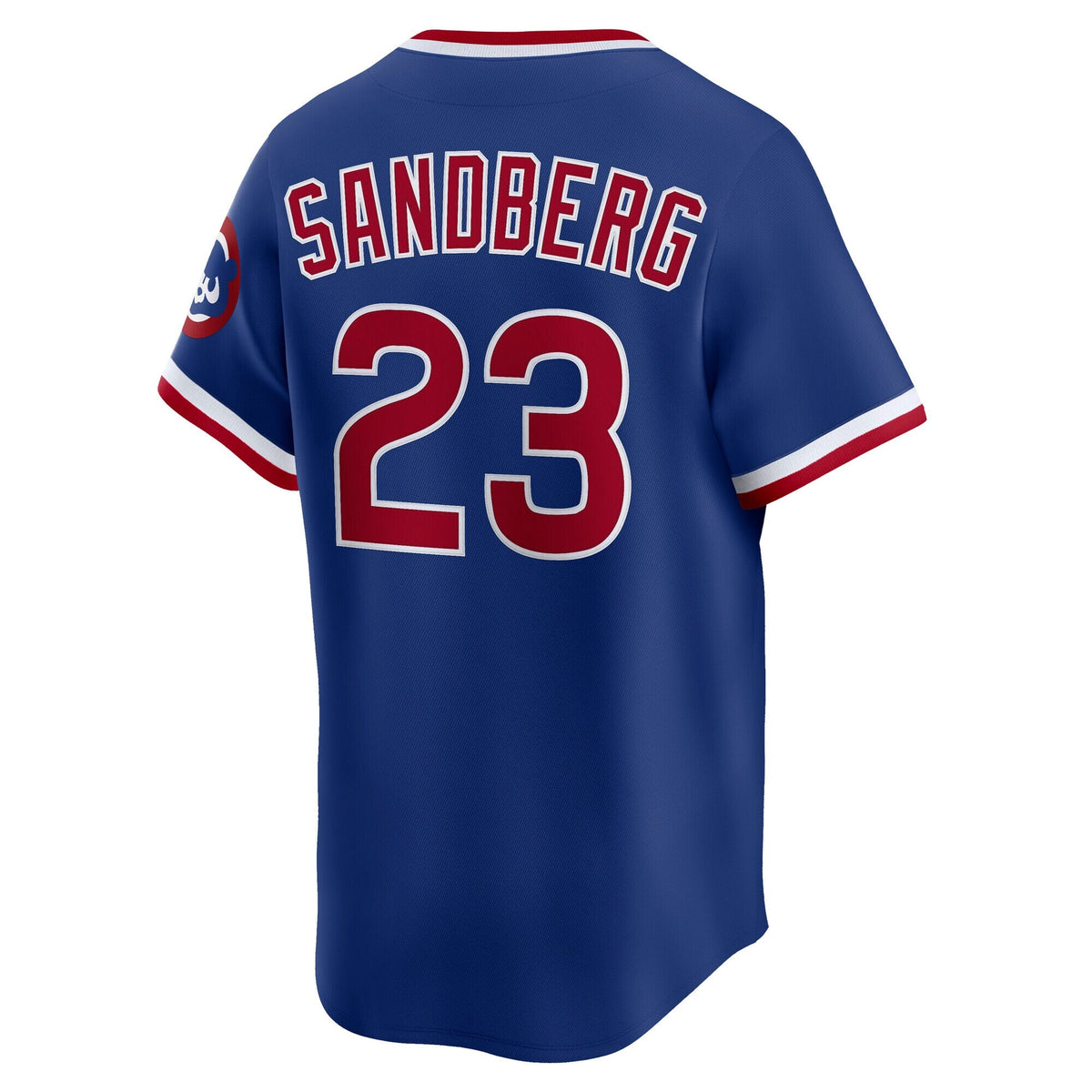 Chicago Cubs Ryne Sandberg Royal Throwback Cooperstown Collection Limited Baseball Jersey