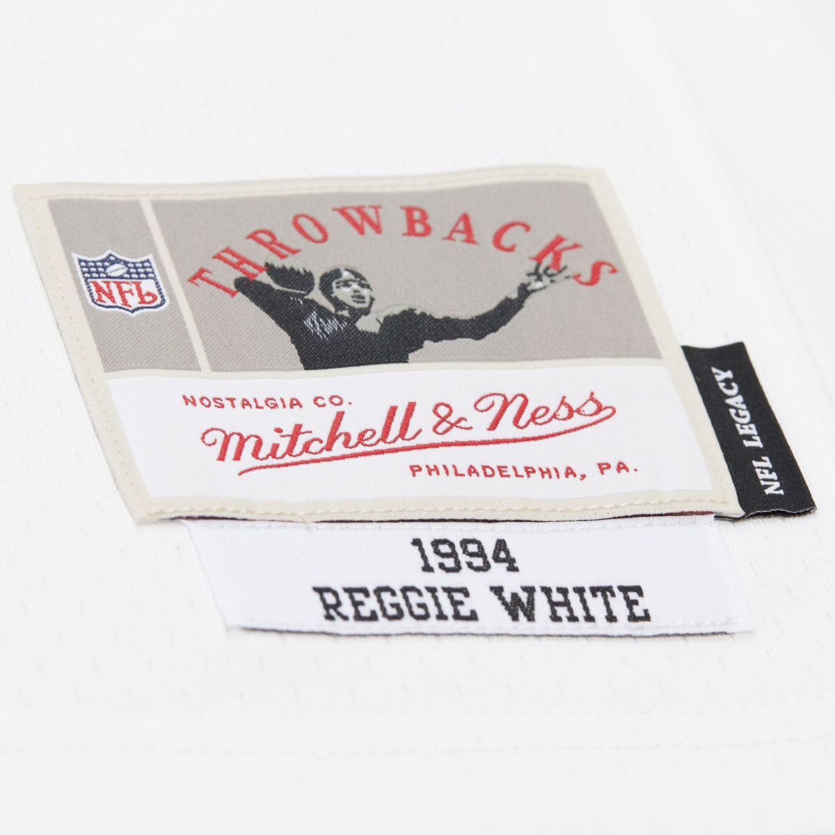 Green Bay Packers Reggie White White 1994 Legacy Replica Football Jersey