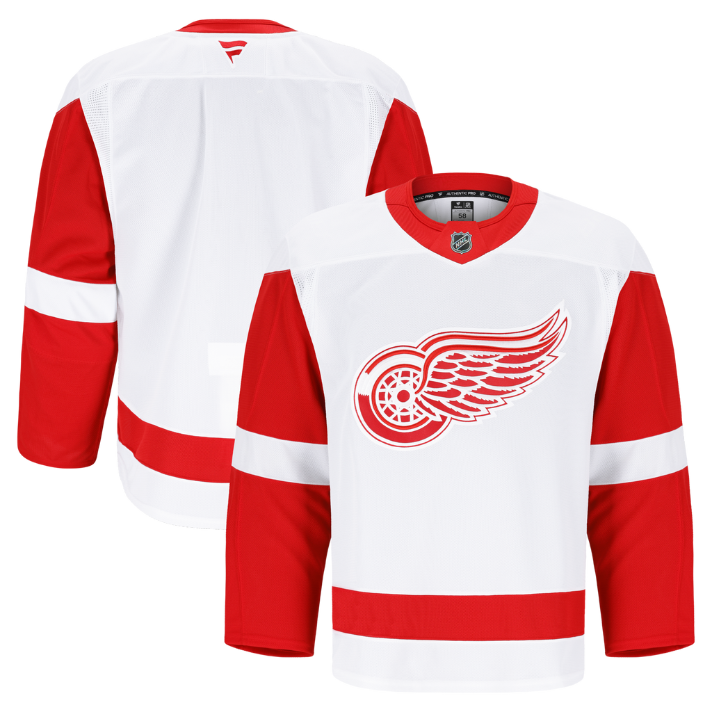 Detroit Red Wings White Away Pro Jersey