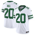 New York Jets Breece Hall Legacy White Vapor F.U.S.E. Limited Football Jersey