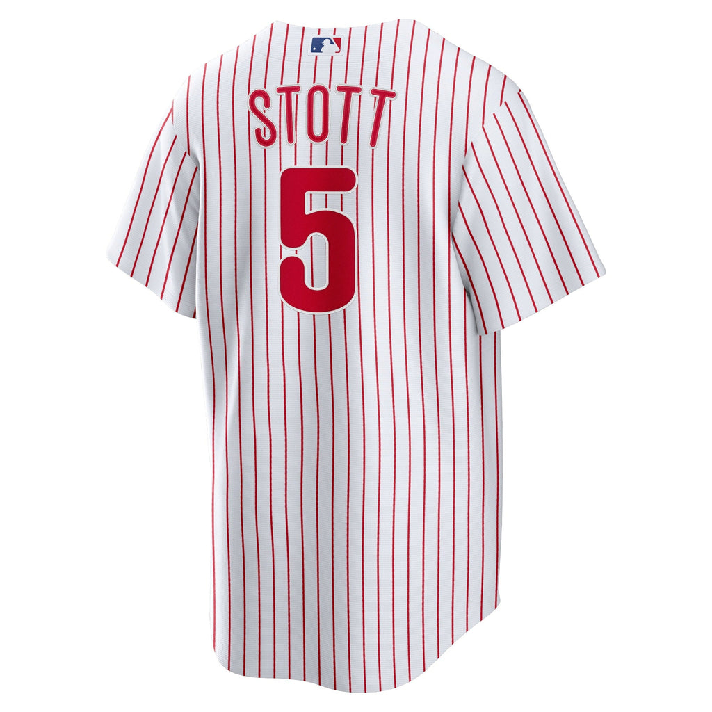 Philadelphia Phillies Bryson Stott White Replica Player Baseball Jersey