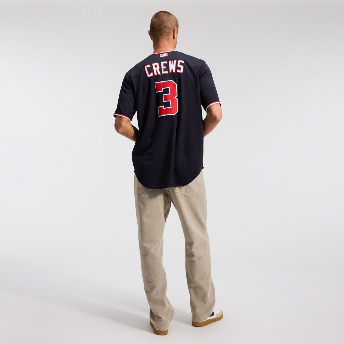 Washington Nationals Dylan Crews Navy Alternate Replica Baseball Jersey