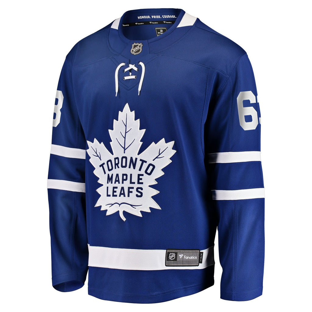 Toronto Maple Leafs Matias Maccelli Blue Home Breakaway Hockey Jersey
