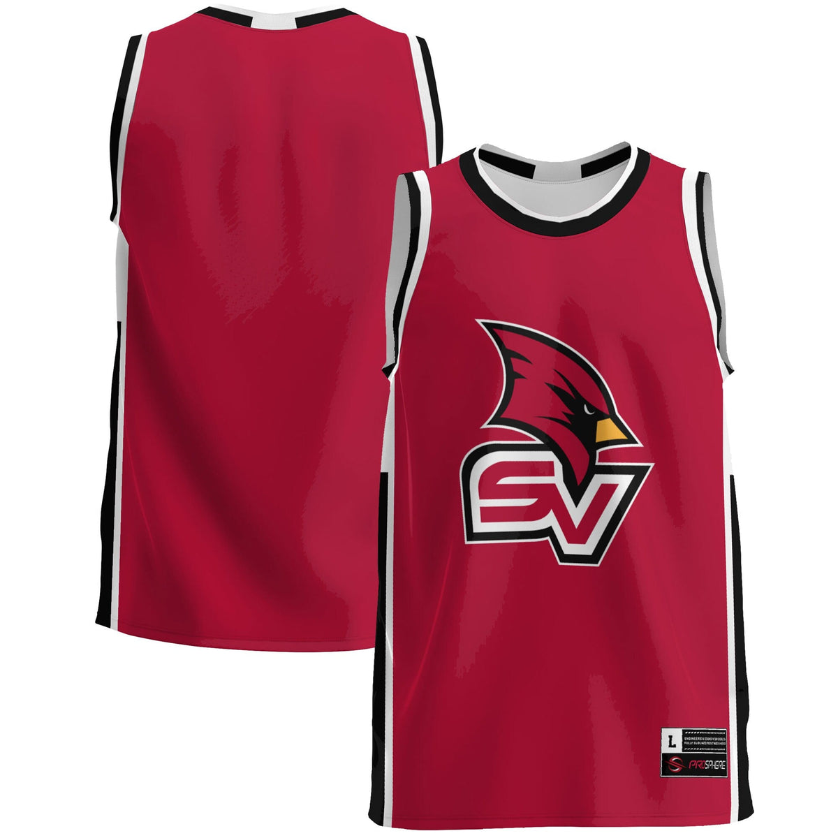 Saginaw Valley State Cardinals Lightweight Basketball Jersey - Red