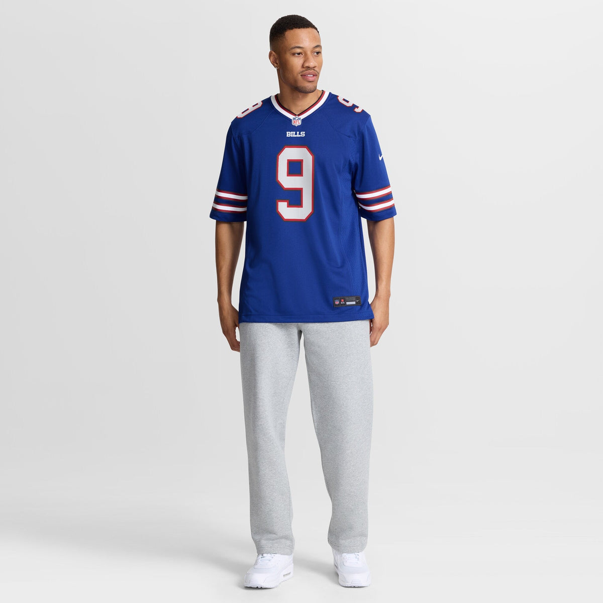Buffalo Bills Bradley Chubb Royal Team Game Football Jersey