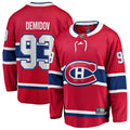 Montreal Canadiens Ivan Demidov Red Home Breakaway Hockey Jersey