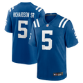 Indianapolis Colts Anthony Richardson Sr. Royal Team Game Football Jersey