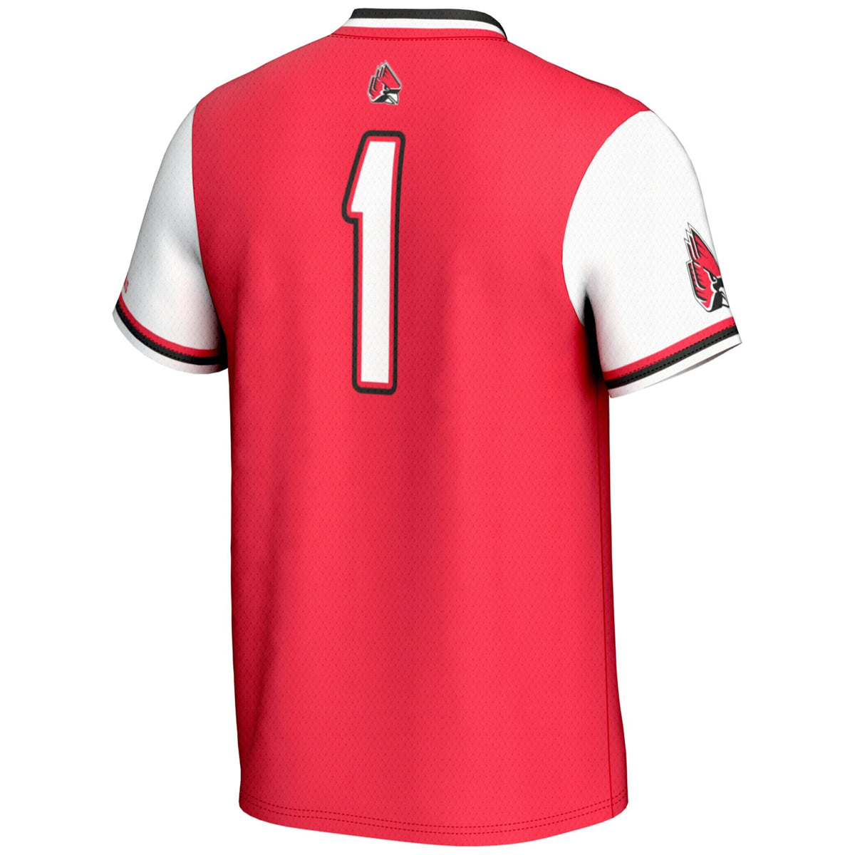 #1 Ball State Cardinals Lightweight Softball Jersey - Cardinal