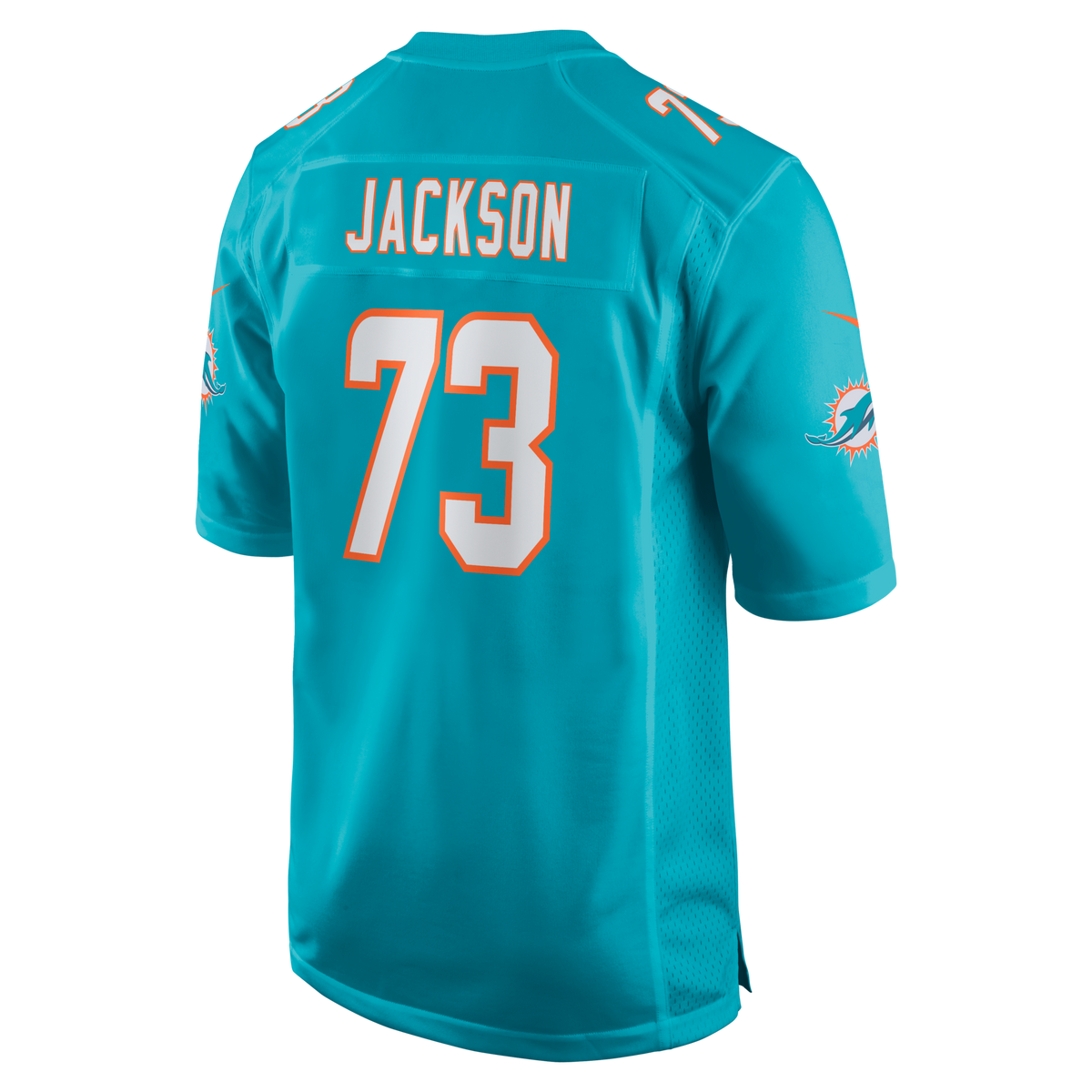 Miami Dolphins Austin Jackson Aqua Game Football Jersey