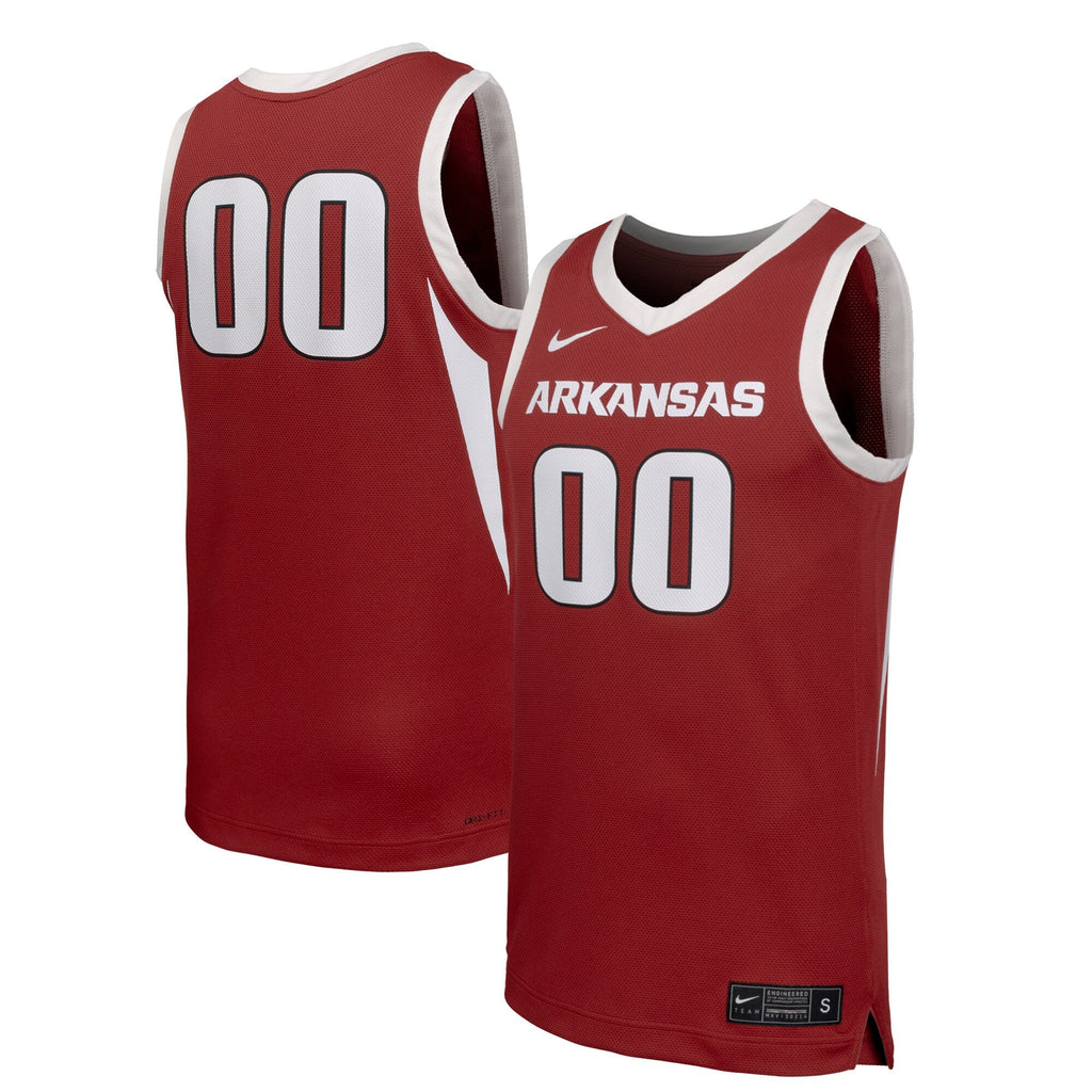 #00 Cardinal Arkansas Razorbacks Replica Basketball Jersey