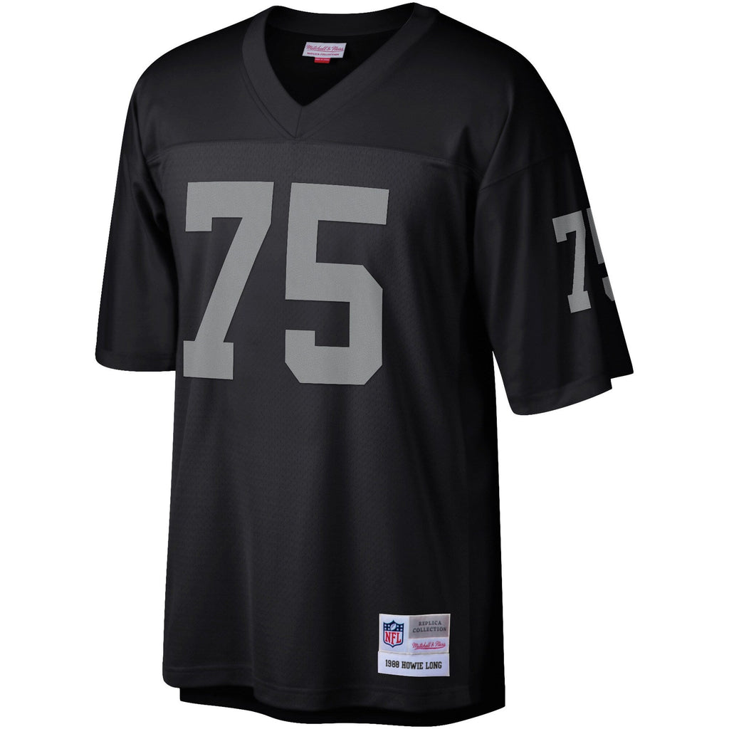 Las Vegas Raiders Howie Long Black Legacy Replica Football Jersey